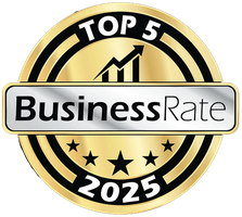 BusinessRate Top 5 2025 award