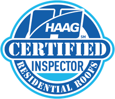 HAAG Certified Inspector, residential roofs
